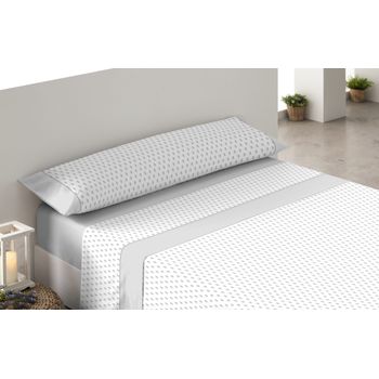 Juego De Sábanas Tres Piezas Coralina Goly Cama 90 Cm Gris con Ofertas en  Carrefour