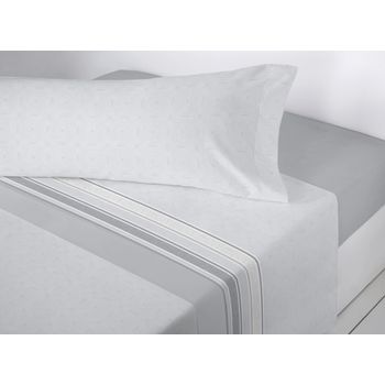 Juego De Sábanas 100% Algodón Pacific Aqua Cama 160cm + 2 Almohadas Donegal  Collections con Ofertas en Carrefour