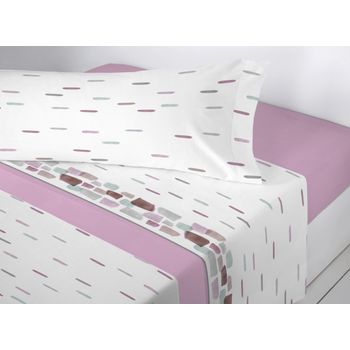 Juego De Sábanas Invierno Coralina Lisa Beige Cama 135cm Donegal con  Ofertas en Carrefour