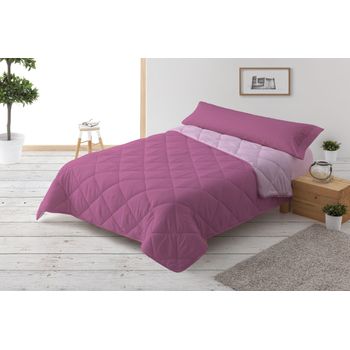 Compra Relleno Nórdico 300gr Bicolor Reversible Cama 150/160cm 240x220cm  Morado / Lila Donegal Collections al por mayor