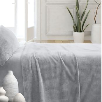 Juego De Sábanas Tres Piezas Coralina Rocket Cama 150 Cm Gris con Ofertas  en Carrefour