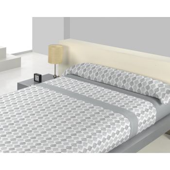 Juego De Sábanas Invierno Afelpadas Pirineo Suave Houston Cama 90cm Azul  Donegal con Ofertas en Carrefour