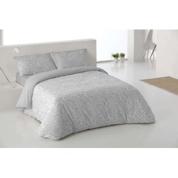 Funda Nórdica Tres Piezas Fortes Gris Cama De 150cm Donegal Collections