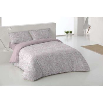 Colcha multiusos algodón Anna Gris 180x290 cm, plaid cama, cubrecama,  jarapa sofá, foulard sofá, cubresofá