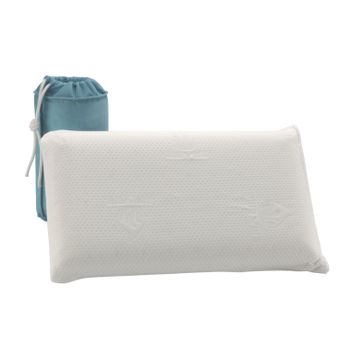 Almohada Viscoelástica Aloe Vera Viaje 30x50cm Con Bolsa Transporte Donegal Collections