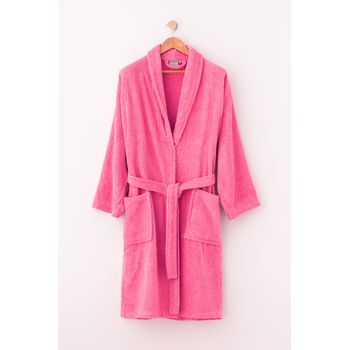 Albornoz Ducha Baño Fucsia Donegal Collections Talla S