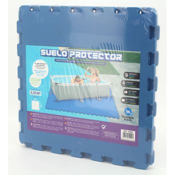 Protector Suelo Acolchado Entrelazado 8 Pzas 50x50x0,5cm 1,9m² Intex con  Ofertas en Carrefour