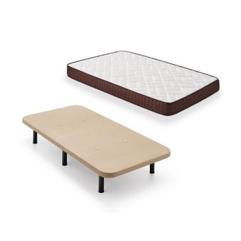 Colchón Flex Nimbus Visco 90x190 Con Tapiflex Crudo Y Almohada Flex Líder  con Ofertas en Carrefour