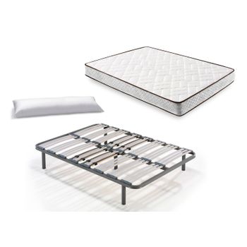 Cama Nido 4 Patas Con 2 Somieres Estructura Metálica Reforzada + 2  Colchones Flexitex Con Tejido 3d Y Aloe Vera, Altura 18 Cm, 105x200 Cm con  Ofertas en Carrefour