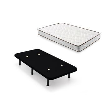 Cama Nido Metálica Reforzada Con 6 Patas + 2 Colchones Flexitex + 2  Almohadas De Fibra Tacto Pluma, 90x190 Cm con Ofertas en Carrefour