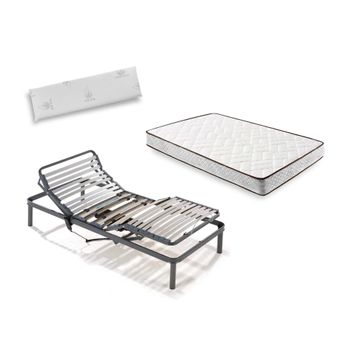 Pack Colchon Habana 135x190 + Somier De Laminas + Almohada Lider Flex con  Ofertas en Carrefour