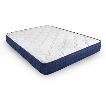 Cama Nido Metálica Reforzada + 2 Colchones Viscoelasticos Viscoplus 15 + 2  Almohadas De Fibra Resinada, 105x200 Cm con Ofertas en Carrefour