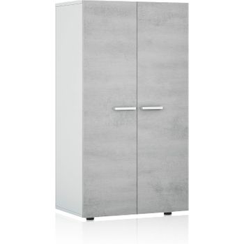 Zapatero Librería De Dos Puertas, Madera, Zapatero Puertas De Libro Mueble  Auxiliar, Medidas: 60cms Ancho, 24,5cms Profundo, 124cms Alto (taupe) con  Ofertas en Carrefour