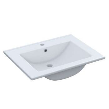 Lavabo De Cerámica Para Muebles De 50 Cm