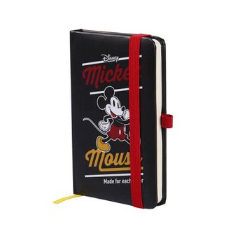 Cuaderno De Notas Mickey Mouse Negro A6