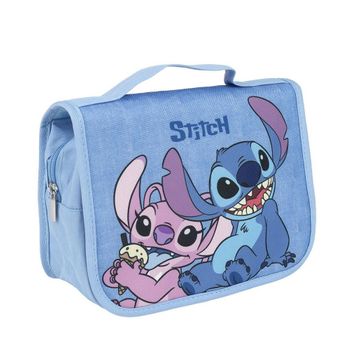 Neceser De Viaje Con Percha Stitch Azul