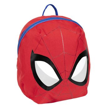 Mochila Infantil Spiderman Rojo (9 X 20 X 25 Cm)