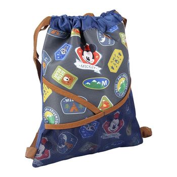 Mochila Saco Mickey Outline Negro con Ofertas en Carrefour