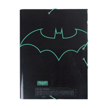 Carpeta Batman A4 Negro (24 X 34 X 4 Cm)