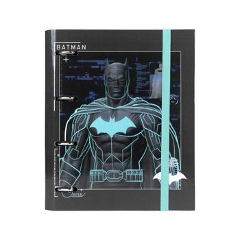 Carpeta De Anillas Batman A4 Negro (26 X 32 X 4 Cm)