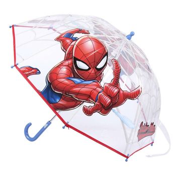 Paraguas Spiderman 45 Cm Rojo (ø 71 Cm)