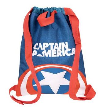 Saquito Escolar Avengers Capitan America