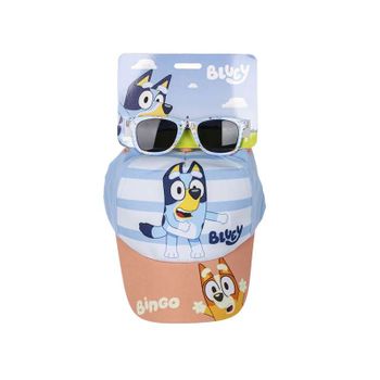 Gorra Set Gafas De Sol Bluey