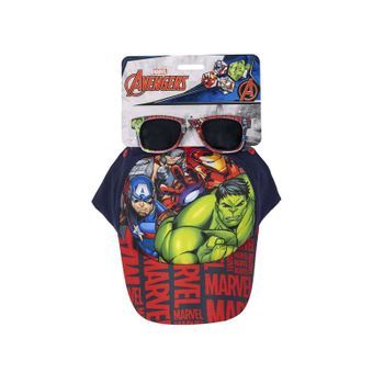 Set Gorra Y Gafas De Sol De Avengers