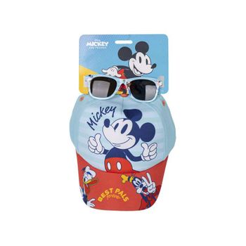 Gorra 51 Cm Y Gafas De Sol Infantiles Mickey (cerdá - 2200010158)
