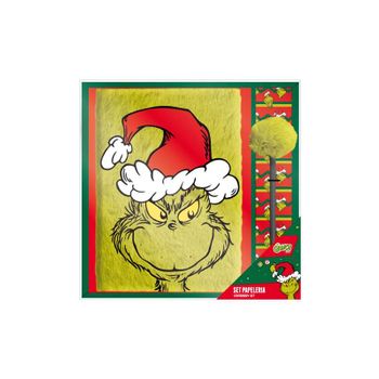 Set De Papelería Bolígrafo The Grinch 22.0 X 22.0 X 2.5 Cm