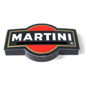 Spazioluzio - Servilletero Martini Oficial De Edición Limitada Para Coleccionistas, Tamaño 21.5x13x3cm, Elegante Accesorio De Mesa Para Organizar Servilletas Con Estilo Exclusivo