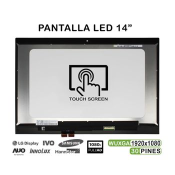 Pantalla Led De 14" Fhd Para Laptop Lenovo Yoga 520-14 Nv140fhm-n3b 5d10n45602