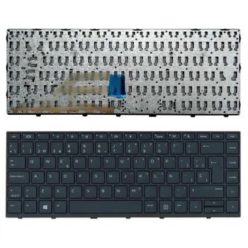 Teclado Para Laptop Hp Probook 430 G5 445 G5 Preto Con Estructura