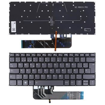 Teclado Para Laptop Lenovo Yoga 530-14ikb 530-14arr 730-13ikb 730-13iwl 730-15ikb 730-15iwl