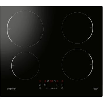 Placa de cocina - AMSTA, AMTI4Z7000 Placa de Inducción 4 zonas 70 cm 7000w  Negra