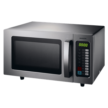 Microondas INFINITON MW-B25LS - Negro, 25L., Grill, 900W/1000W