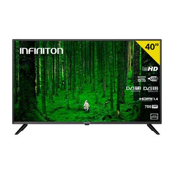 Infiniton Intv-40ma1300 - Televisor Smart Tv 40, Full Hd, Android Tv,  Wifi, Bluetooth 5, Hdmi 2.1, Usb, Control Por Voz, Chromecast, Google Play  con Ofertas en Carrefour