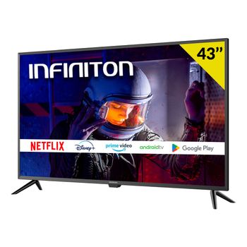 Cecotec - 02596 Televisor 109,2 cm (43) 4K Ultra HD Smart TV Negro