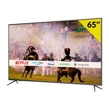 Televisor Smart Tv Infiniton Intv-65at3100 65'' 4k Uhd Dled Android 9 F Negro