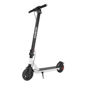 Infiniton Bigcity Lite – Patinete Eléctrico Plegable, Blanco, Ruedas 8”, Velocidad Máx. 25km/h, Autonomía Hasta 25km., Suspensión Frontal, Luces Led, Control Por App