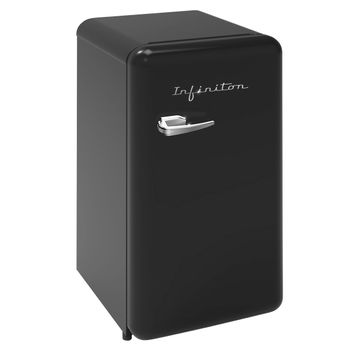 Frigorifico Cooler Infiniton Cl-v90l8nea, 91 L, Acabado Vintage, E, Negro