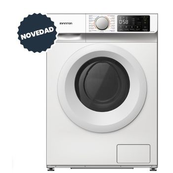 Lavadora Infiniton Wmnl14bal  Blanca 10kg 1400rpm Funcion Vapor Clase A 15 Programas Display Led Control Electronico Inverter