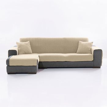 Funda Chaise Longue Elástica Iria Brazo Corto Lado Izquierdo