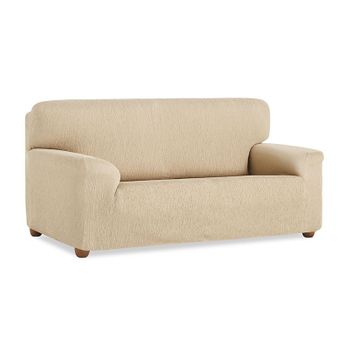 Funda De Sofá Practica, Salva Sofa Luna, 2 Plazas 110 X 220 Cm. Beige  Estoralis con Ofertas en Carrefour