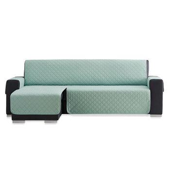 Salvasofá Chaise Longue Couch Cover Brazo Izquierdo 240cm, Menta. Funda De Sofá Para Chaise Longue