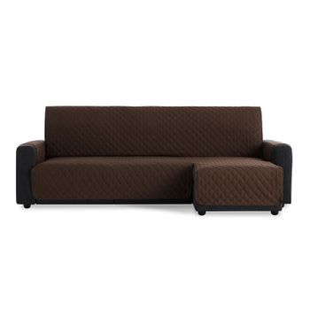 Funda Sofá Relax Bielastica Adaptable Chaise Longue Brazo Corto (250-360  Cm) Beige con Ofertas en Carrefour