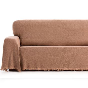 Funda De Sofa Elástica Adaptable Alba, 3 Plazas - 180 - 200 Cm. Gris  Estoralis con Ofertas en Carrefour