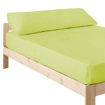 Juego Sábanas Microfibra Extrasuave 90cm, Verde. Sábanas Para Cama De 90 Cm. Juego De Sábanas De 3 Piezas