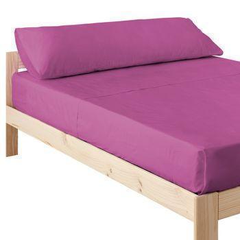 Juego Sábanas Microfibra Extrasuave 90cm, Morado. Sábanas Para Cama De 90 Cm. Juego De Sábanas De 3 Piezas