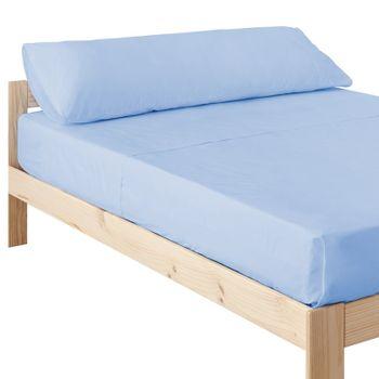 Juego De Sabanas Givette Azul Cama De 160 X 190/200. con Ofertas en  Carrefour